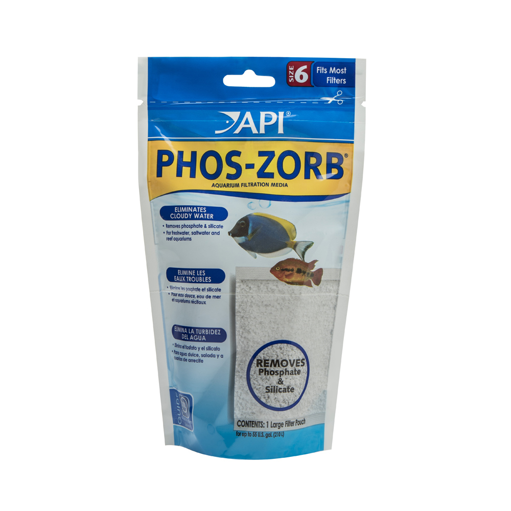 Sachet API Phos-Zorb pour &eacute;liminer les phosphates de l&rsquo;eau d&rsquo;aquarium